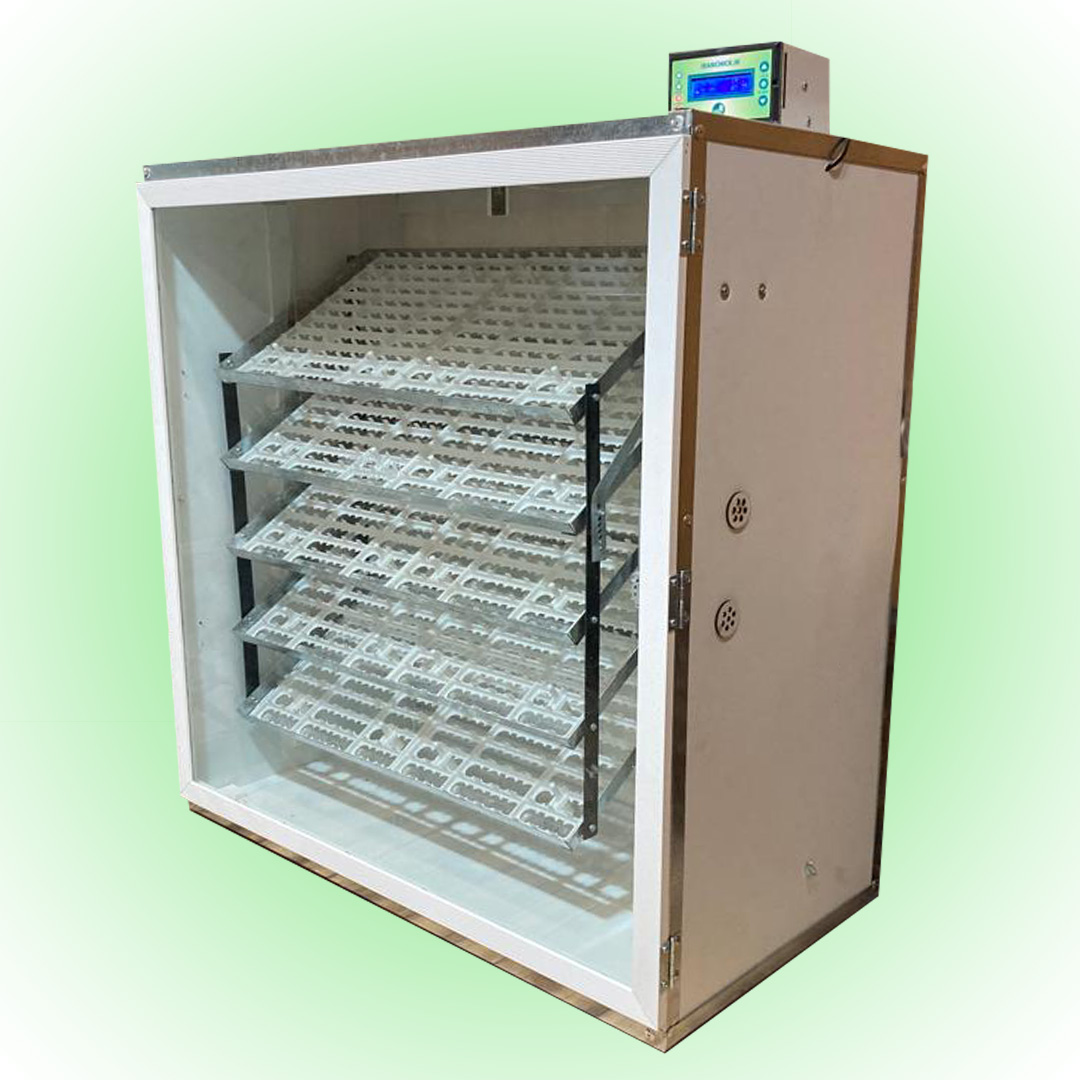 دستگاه جوجه کشی 420 تایی فول اتوماتیک و هوشمند با قابلیت جوجه کشی از تمام پرندگان از جمله غاز و اردک