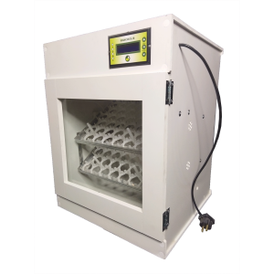 دستگاه جوجه کشی خانگی 84 تایی تمام اتوماتیک برند ایرانچیک با ابعادی متوسط و راندمان عالی، مناسب  مصارف خانگی ، کسب و کارهای نوپا  و انواع پرندگان