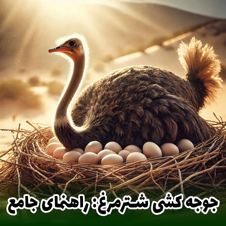 جوجه-کشی-شترمرغ-(1) جوجه کشی شترمرغ : راهنمای جامع از مبانی تا پیشرفته